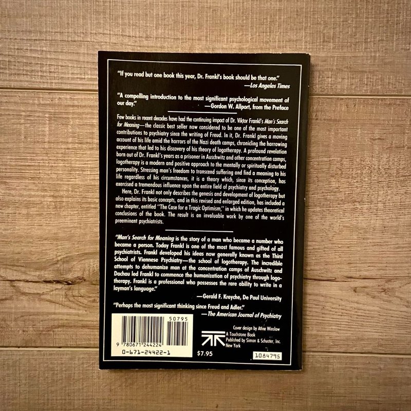 Man's Search for Meaning