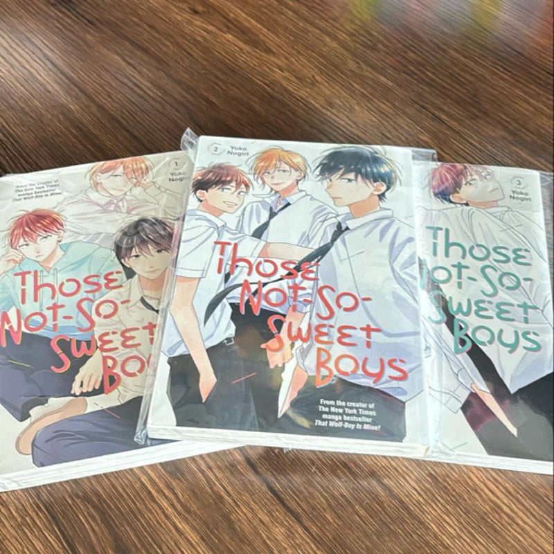 Those Not-So-Sweet Boys Vol. 1-3