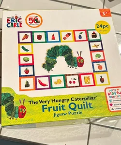 The Very Hungry Caterpillar Fruit Quilt Jigsaw Puzzle 