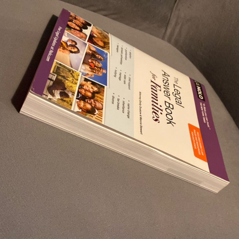 The Legal Answer Book for Families