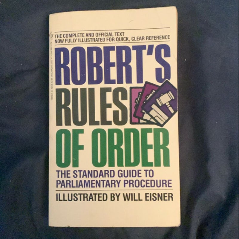 Robert's rules of order