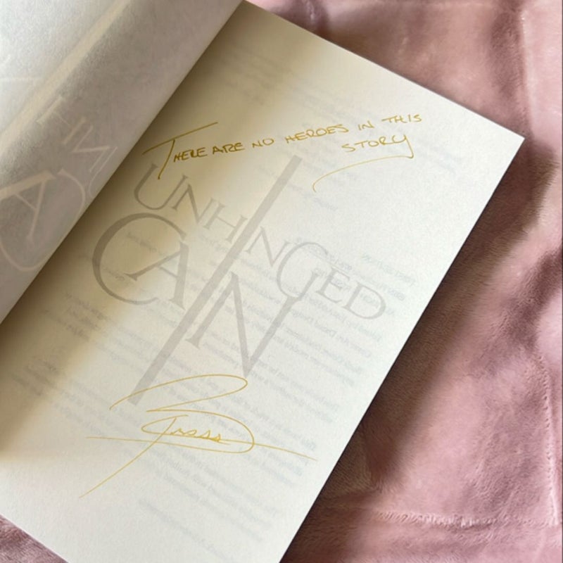 Unhinged Cain Signed