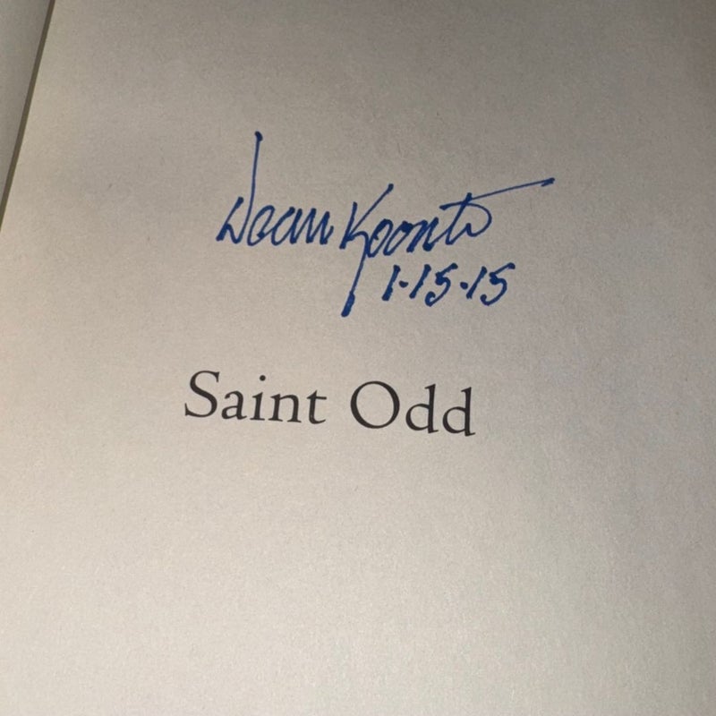Saint Odd SIGNED