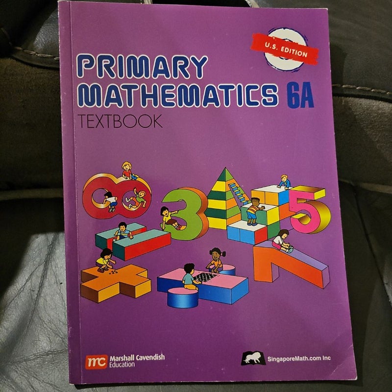 Primary Mathematics 6A Textbook