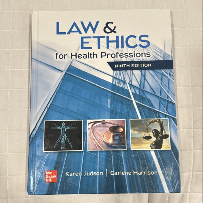 Law & Ethics for Health Professions