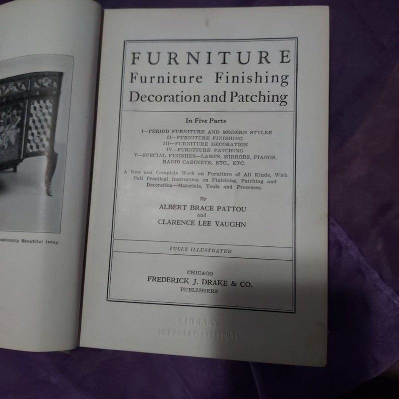  Furniture furniture finishing decoration and patching