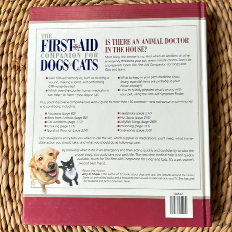 The first aid companion for dogs and cats