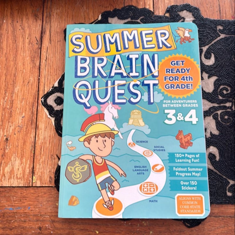 Summer Brain Quest: Between Grades 3 And 4