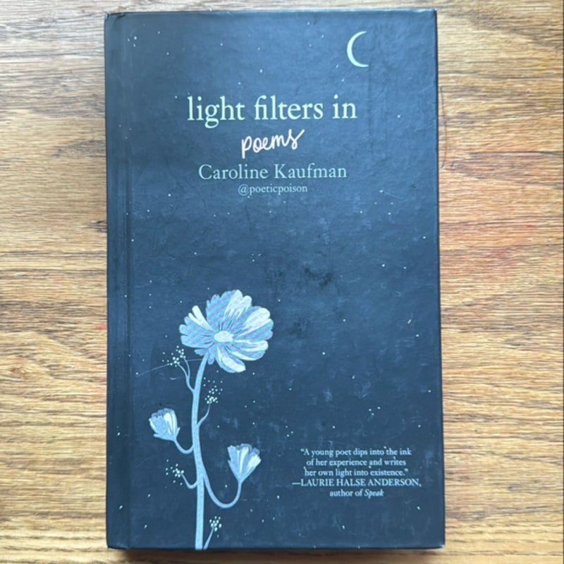 Light Filters in: Poems