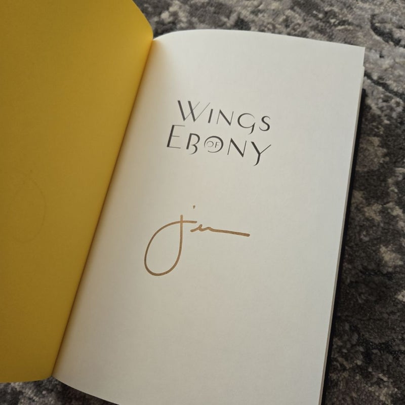 Wings of Ebony (Signed)