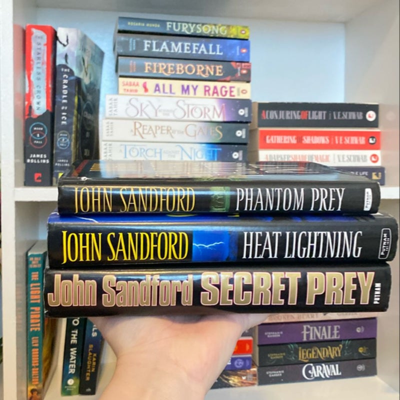 John Sanford Bundle - Phantom Prey, Heat Lightning, Secret Prey