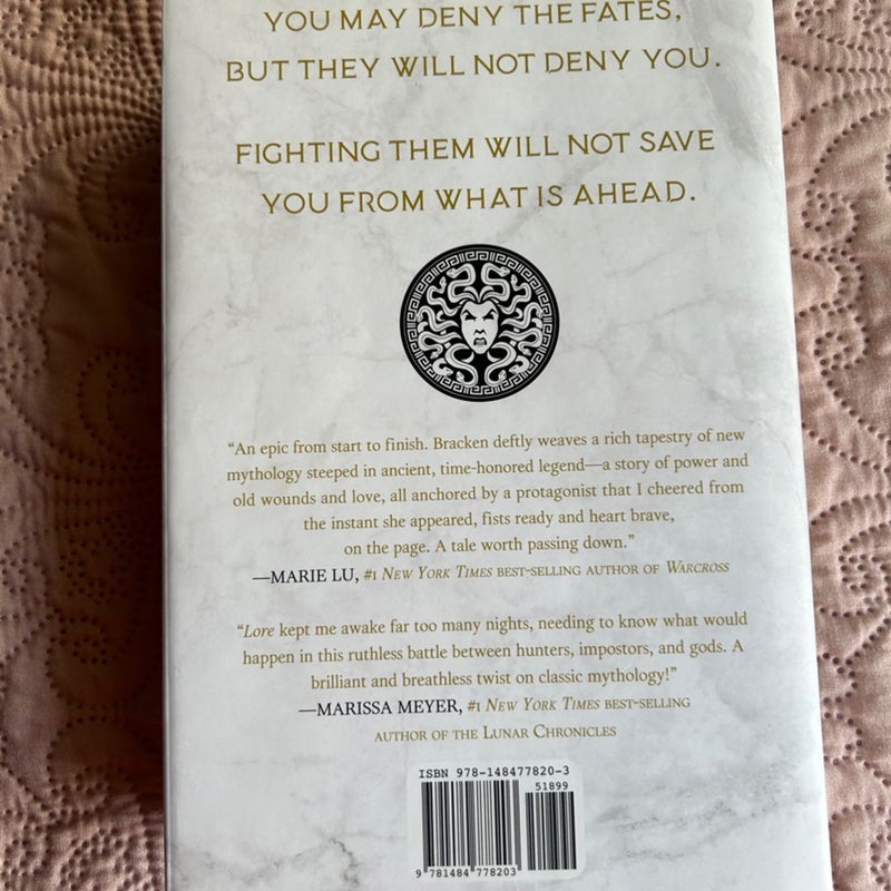 lore hardcover LIKE NEW