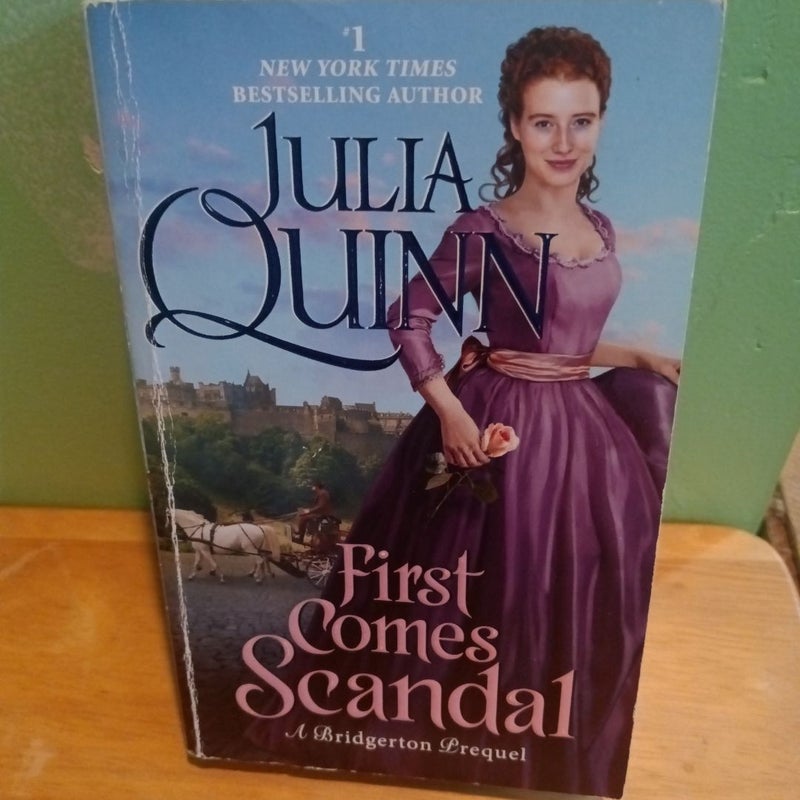 First Comes Scandal