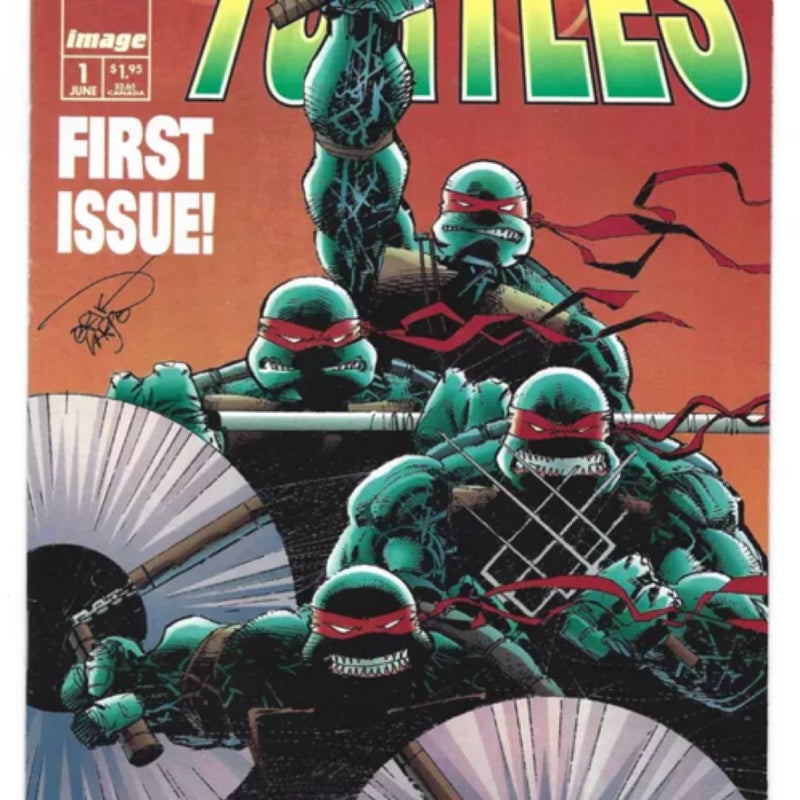 Image Teenage Mutant Ninja Turtles, 1996 #1 VF/ NM Range, 1st Print, Erik Larsen