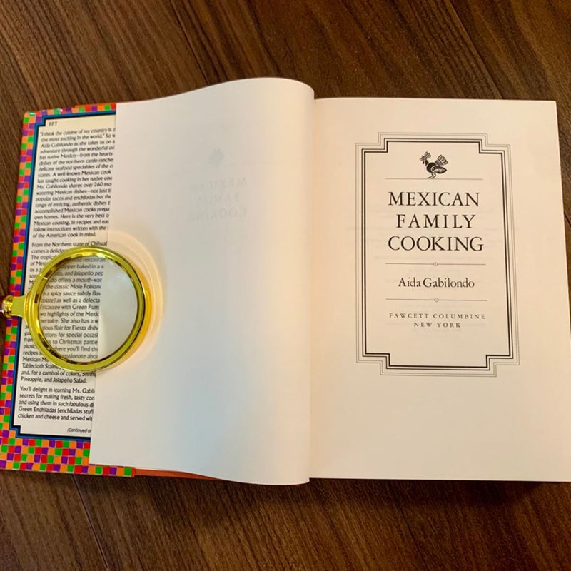 SIGNED—Mexican Family Cooking