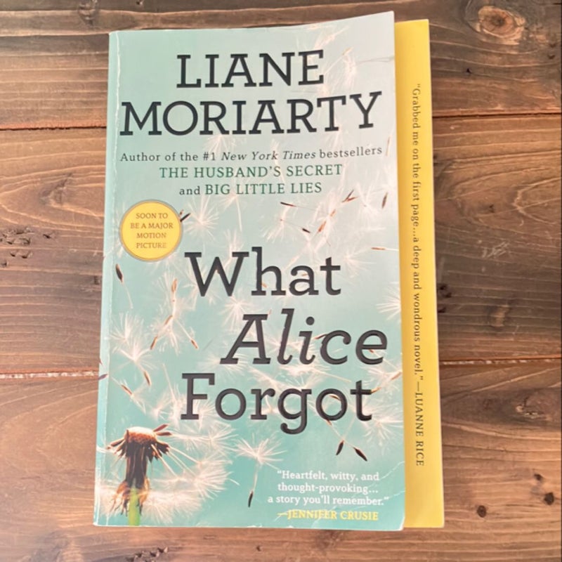 What Alice Forgot