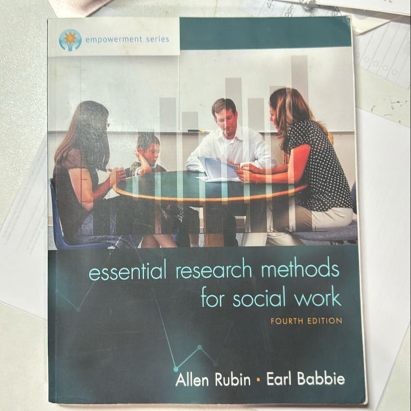 Empowerment Series: Essential Research Methods for Social Work