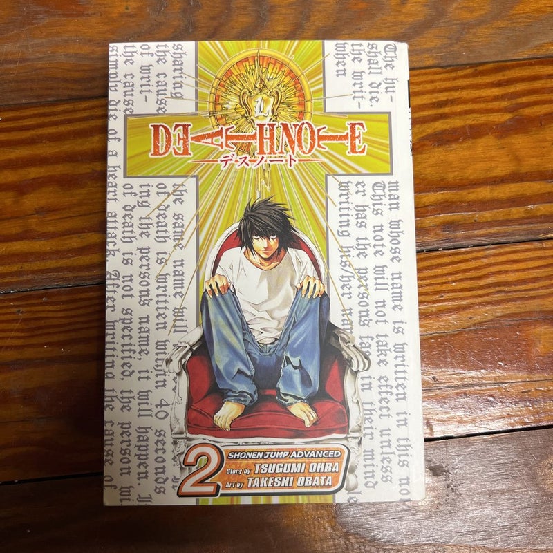 Death Note Book 2 Shonen Jump Advanced by Tsugumi Ohba, Paperback