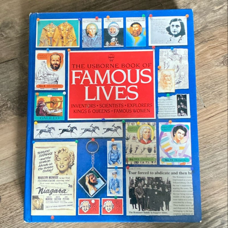 The Usborne Book of Famous Lives