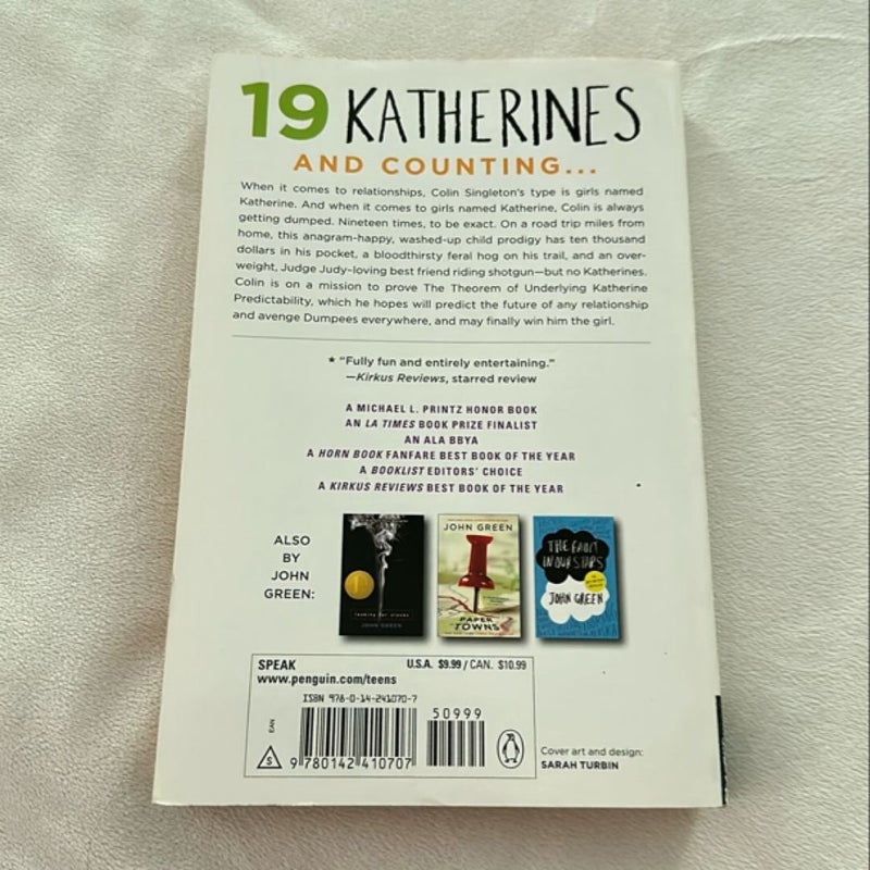 An Abundance of Katherines