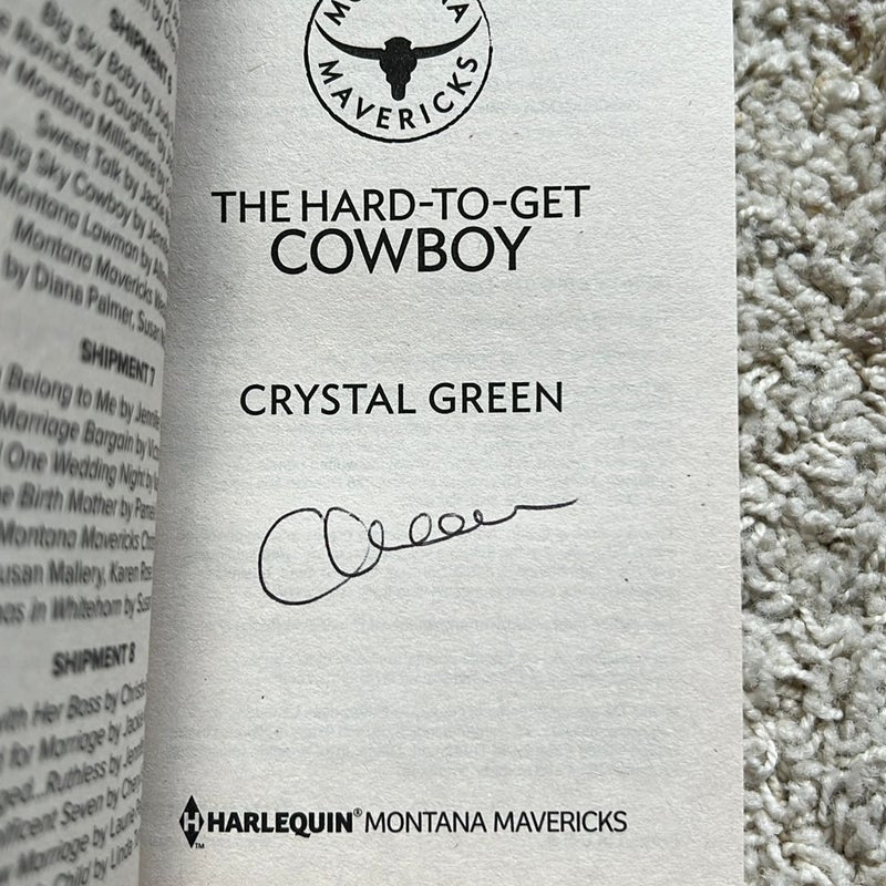 The Hard to Get Cowboy - SIGNED