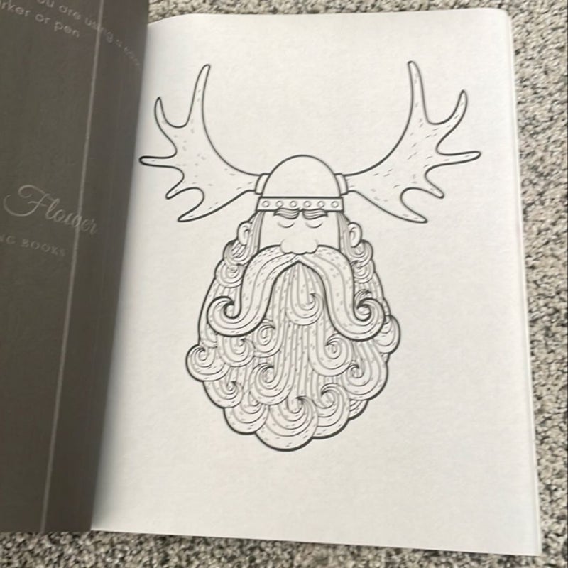 Viking Coloring Book for Kids