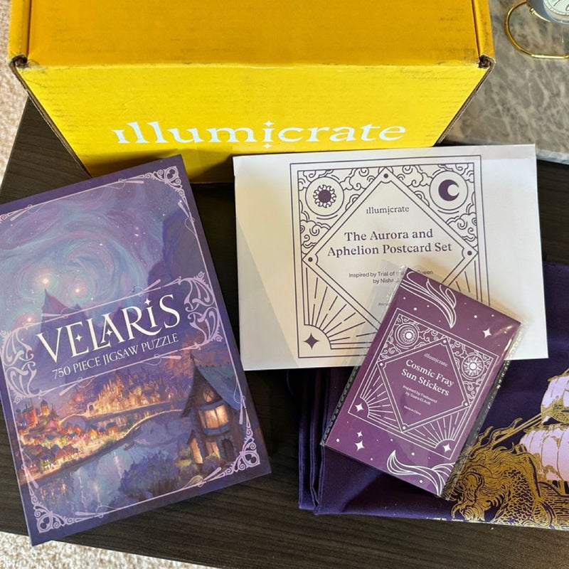 Illumicrate April 2025 Velaris Puzzle ACOTAR