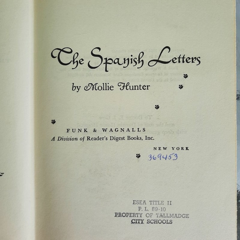 The Spanish Letters HC, 1964