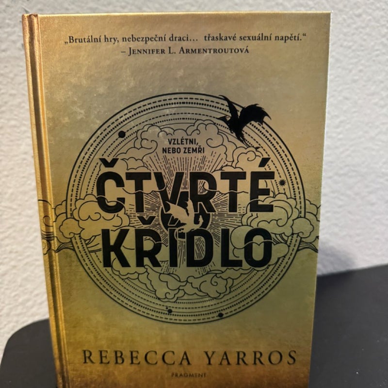 Fourth Wing (Czech edition) 