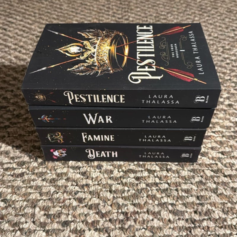 Pestilence, War, Famine, Death (The Four Horsemen series)