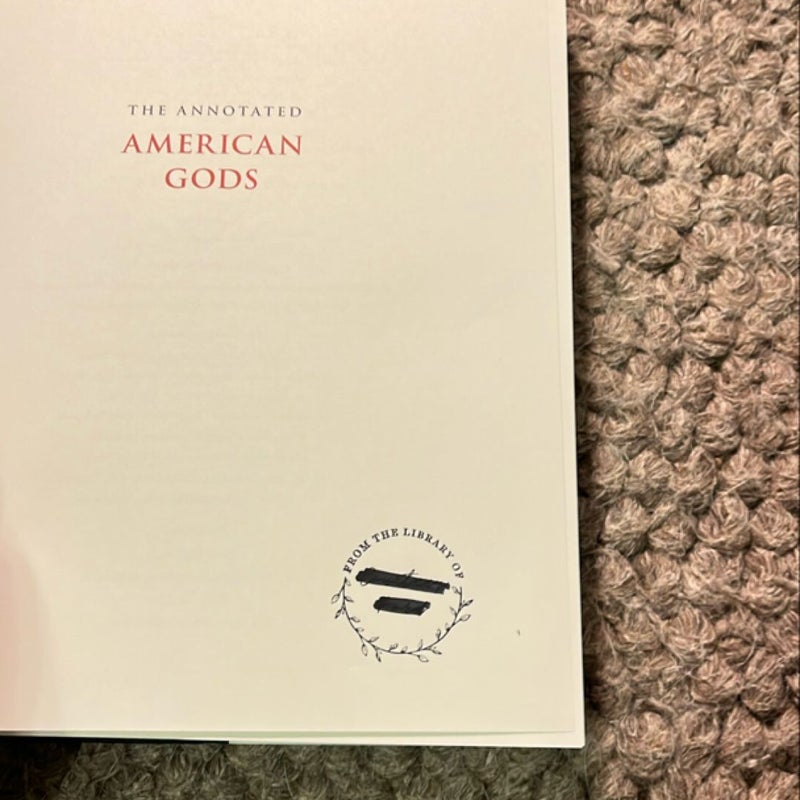 The Annotated American Gods