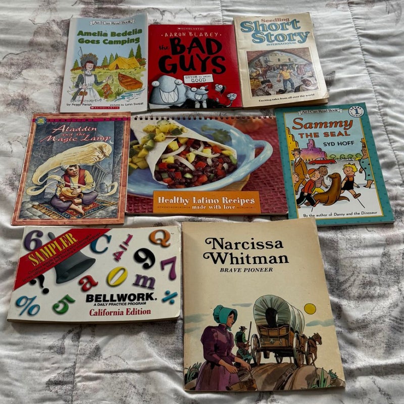 Lot of 8 children books 