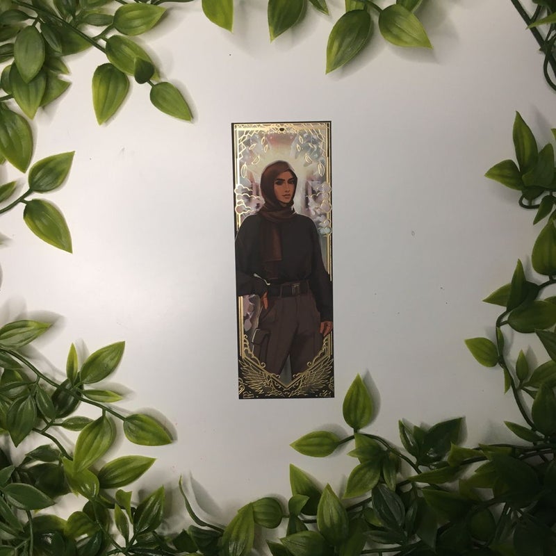 Shatter Me Foiled Character Bookmarks (Warner, Juliette, Adam, Kenji, Nazeera, Castle) FairyLoot Exclusive 