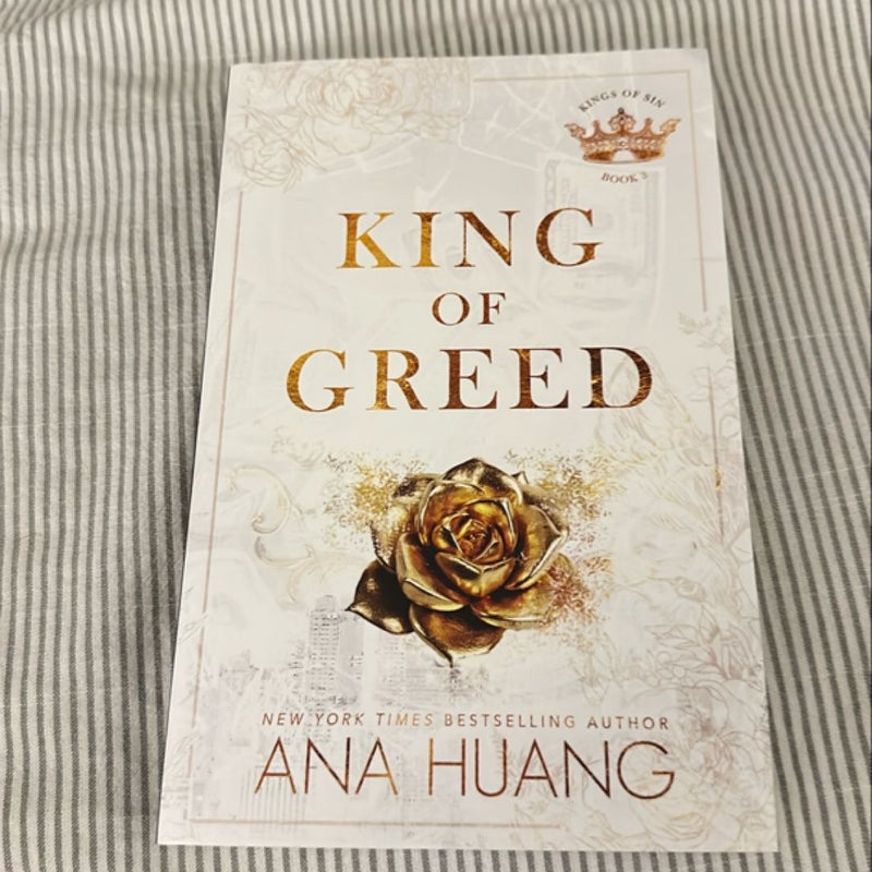 King of Greed (Kings of Sin, 3)(signed)