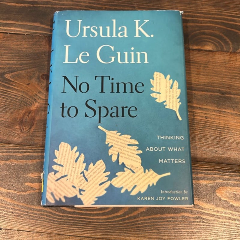 No Time to Spare