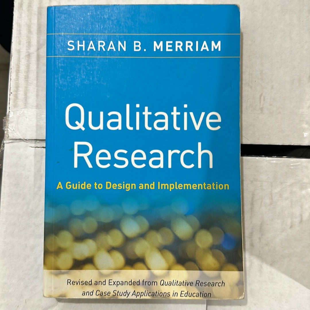 sharan b merriam qualitative research pdf