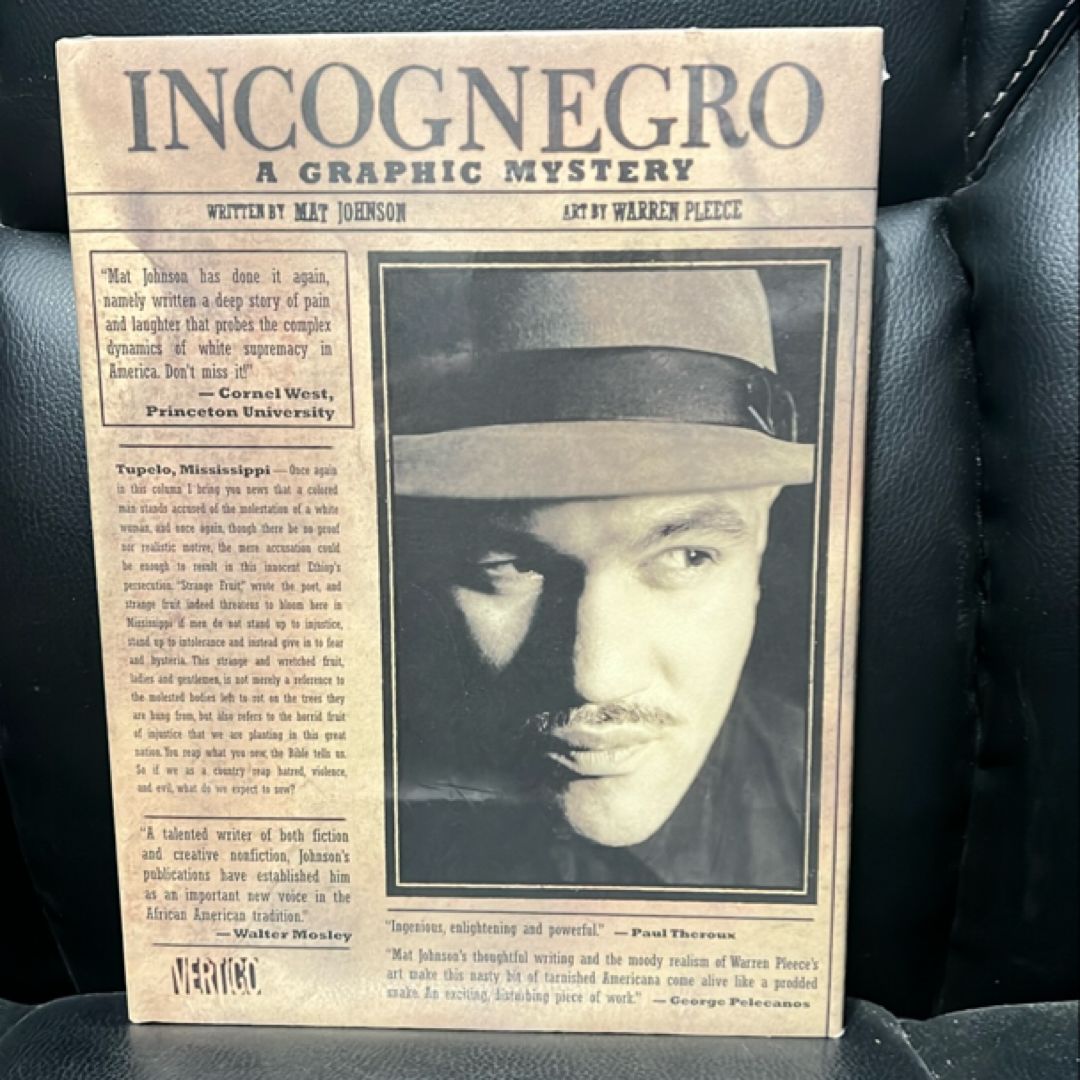 Incognegro: a Graphic Mystery (New Edition)