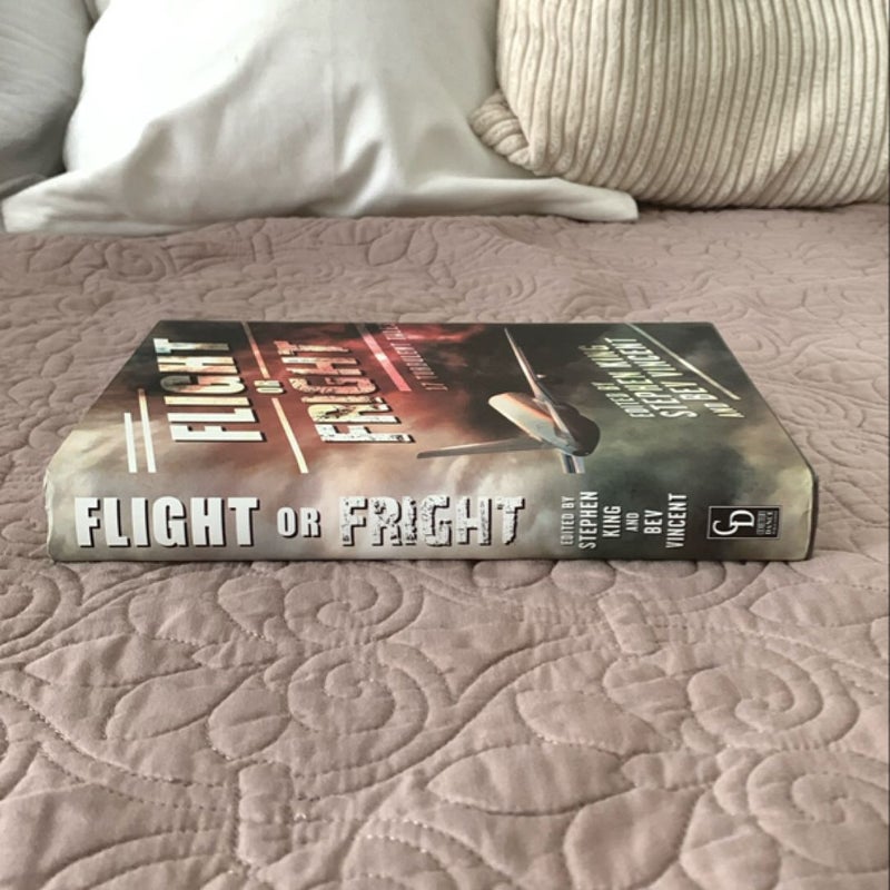 FLIGHT OR FRIGHT- Cemetery Dance Hardcover!