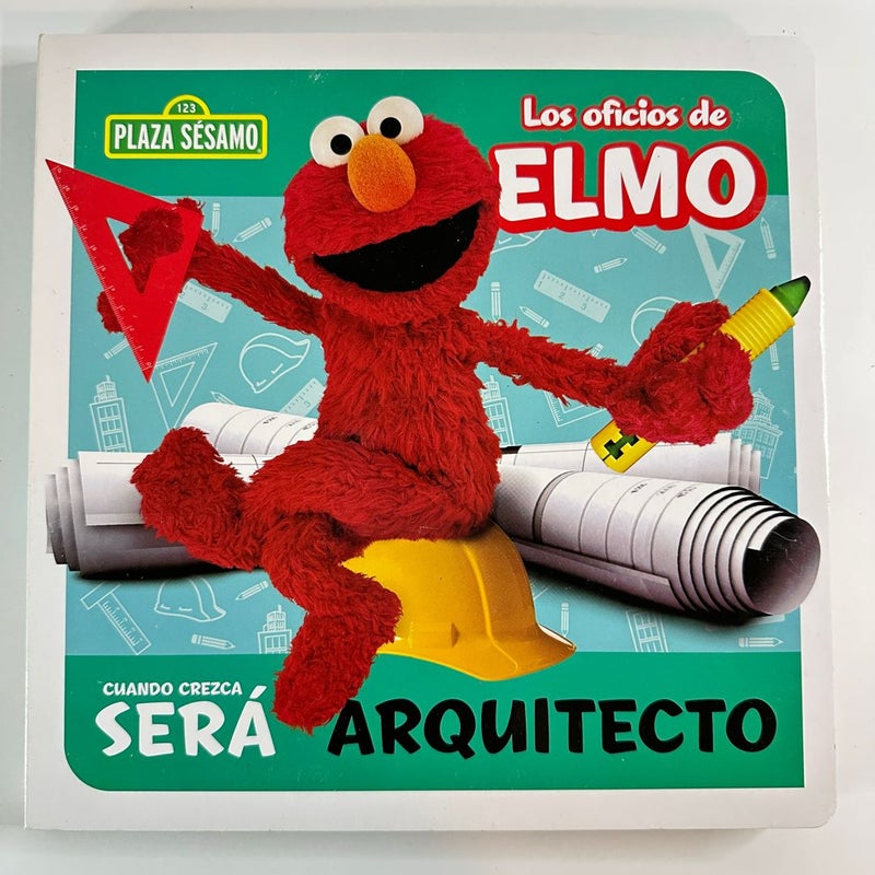 Spanish Plaza Sesamo Los oficios de Elmo Sera Arquitecto with Puzzles