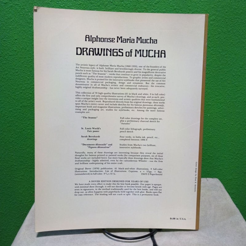Drawings of Mucha - Vintage 1978
