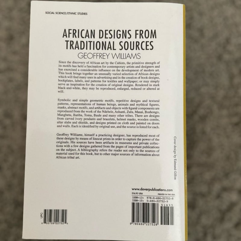 African Designs from Traditional Sources