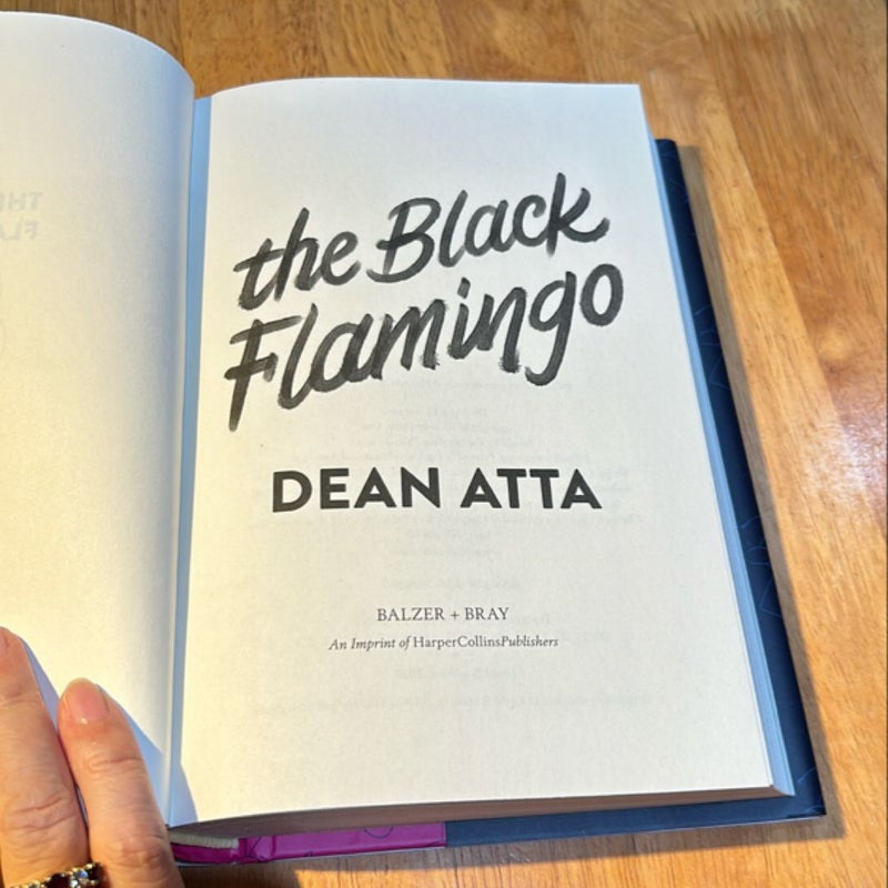 1st ed./1st * The Black Flamingo