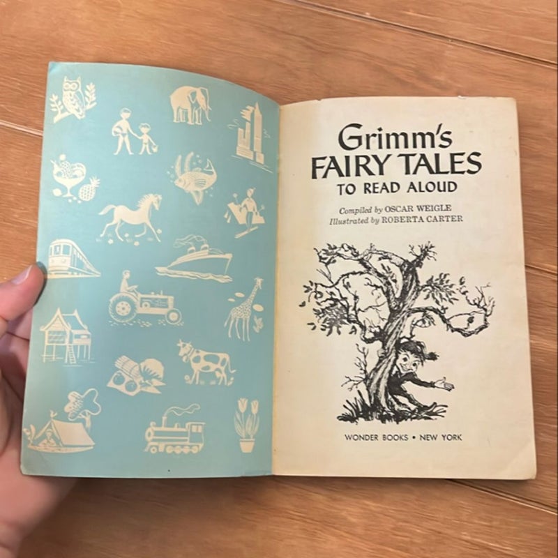 Grimm's Fairy Tales Vintage 1963