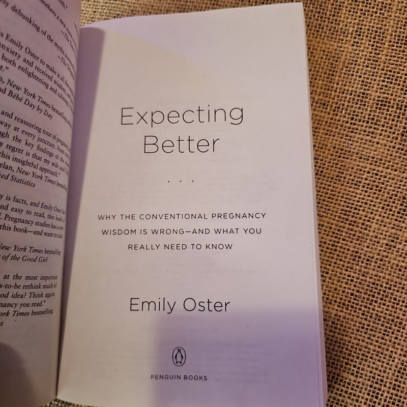 Expecting Better