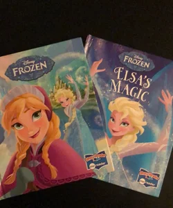 2 Disney meReader Books including Frozen
