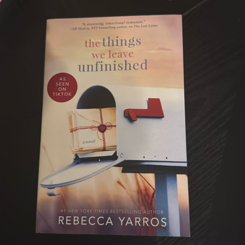 The Things We Leave Unfinished