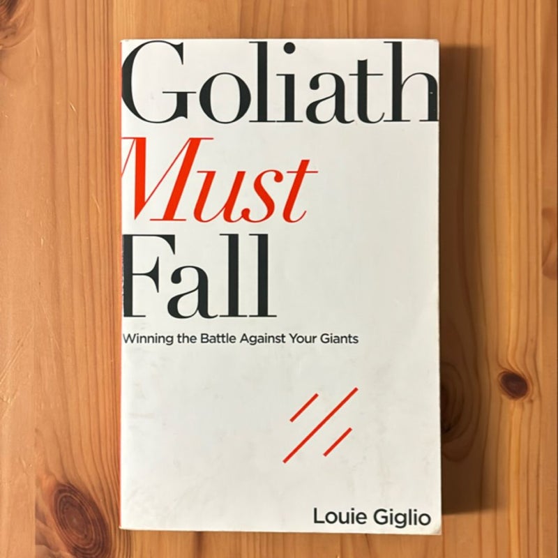 Goliath Must Fall