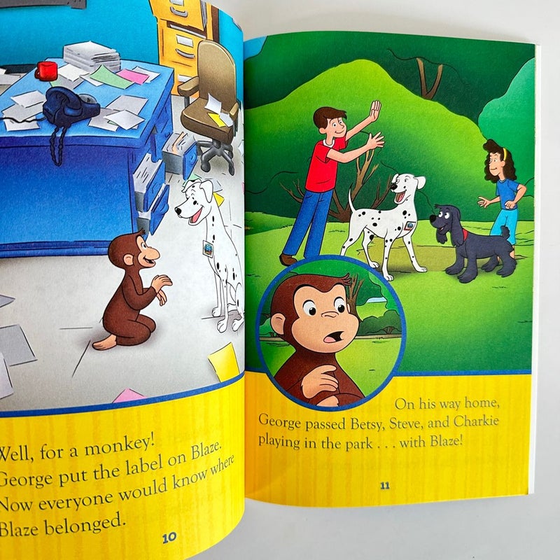 Curious George Early Level Readers, 4 books