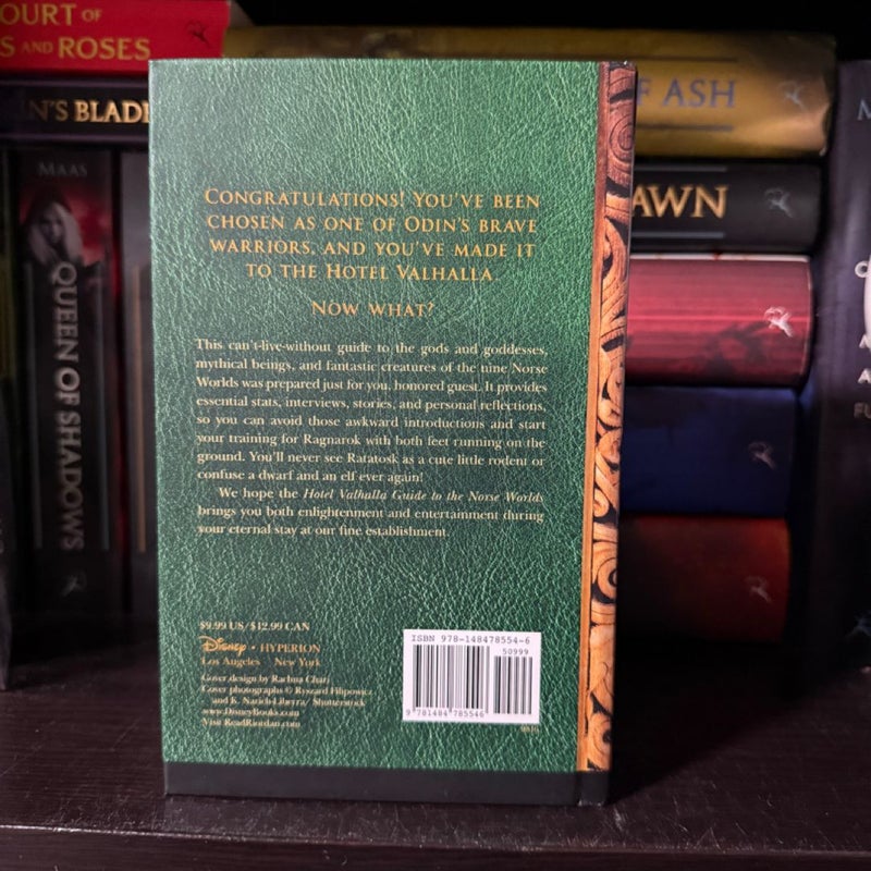 For Magnus Chase: Hotel Valhalla Guide to the Norse Worlds (an Official Rick Riordan Companion Book)