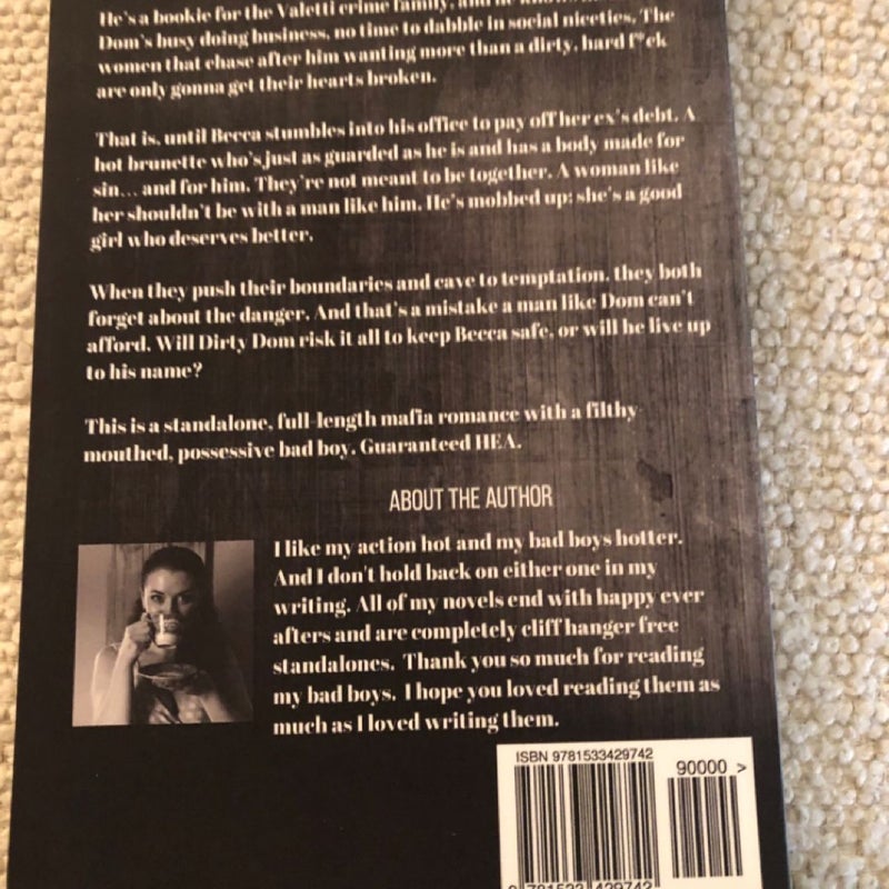 Dirty Dom - Signed Copy